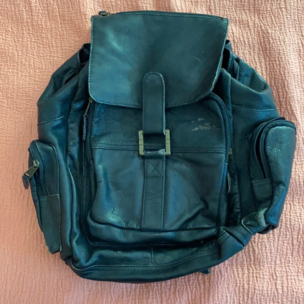 Leather Backpack